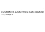 create power bi dashboards and data analysis reports